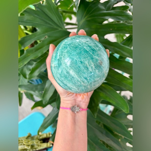 Amazonite Sphere - Picture 2 of 7